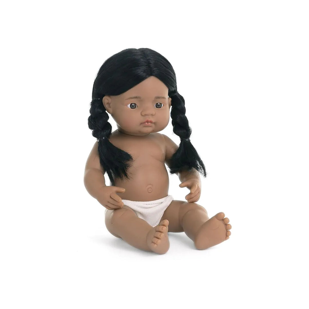 Miniland - Realistic Montessori Doll - Girl - Bella Luna Toys