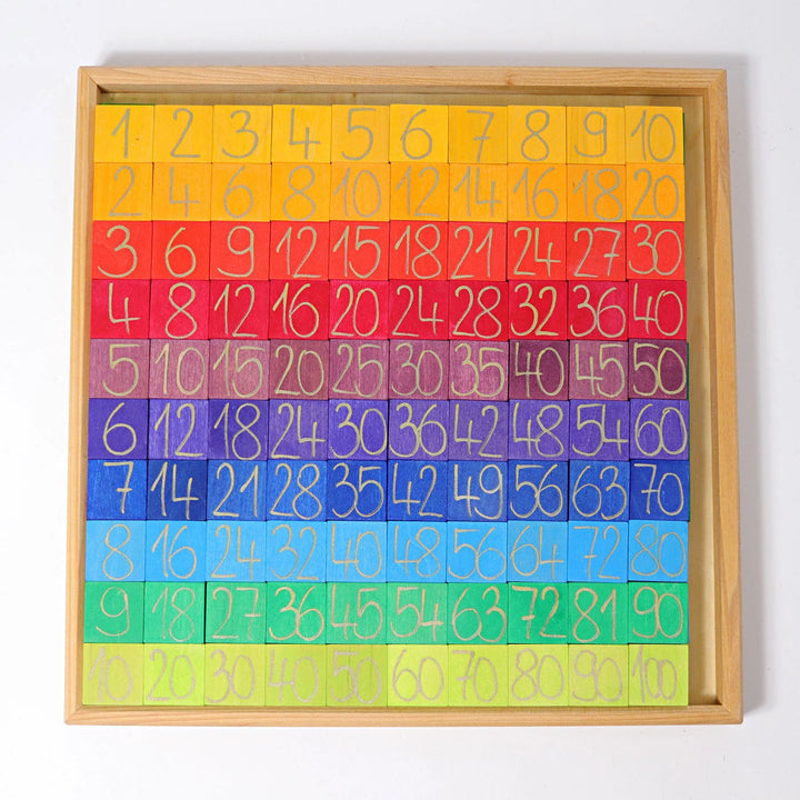 Grimm's - Counting with Colors - Wooden Number Chart