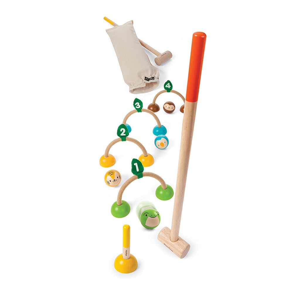 PlanToys - Wooden Croquet Set - Bella Luna Toys