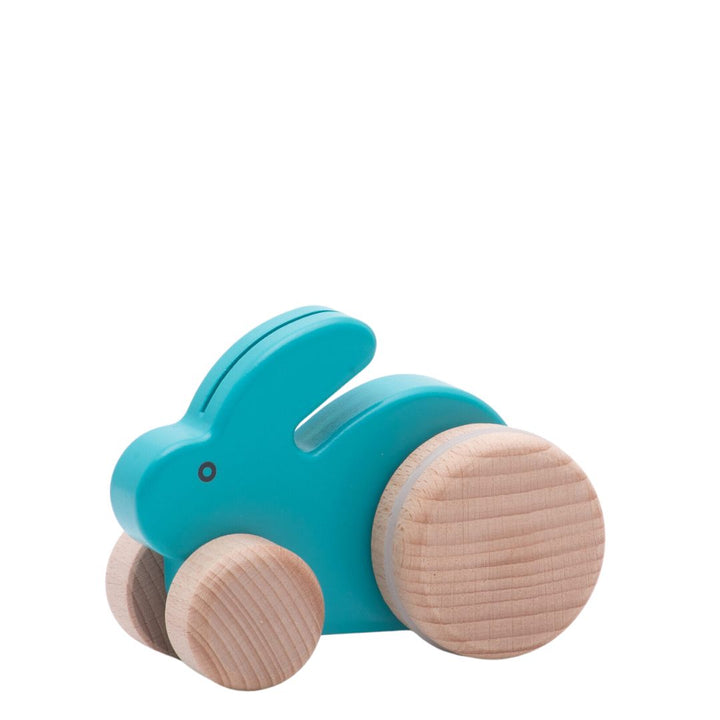 Bajo - Small Rolling Rabbit - Wooden Push Toy - Bella Luna Toys