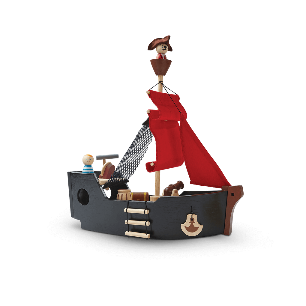 PlanToys - Wooden Pirate Ship