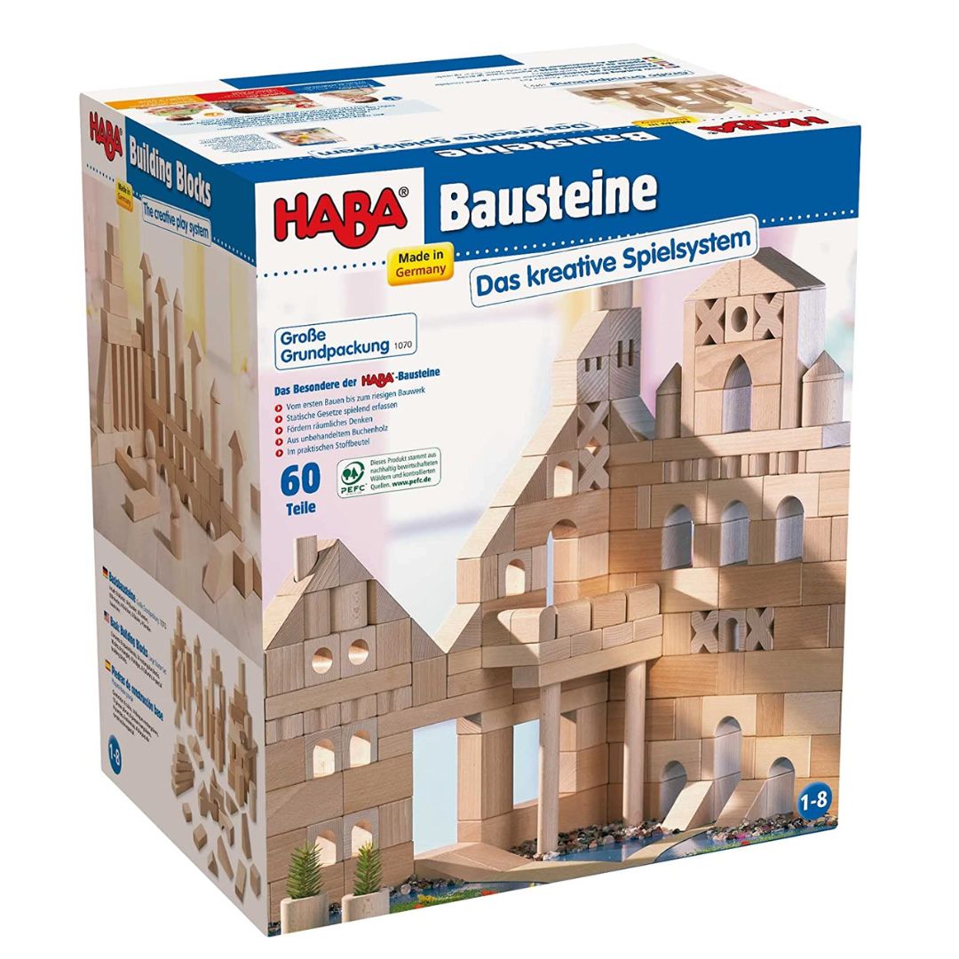 Haba Basic Building Blocks, Large Starter Set