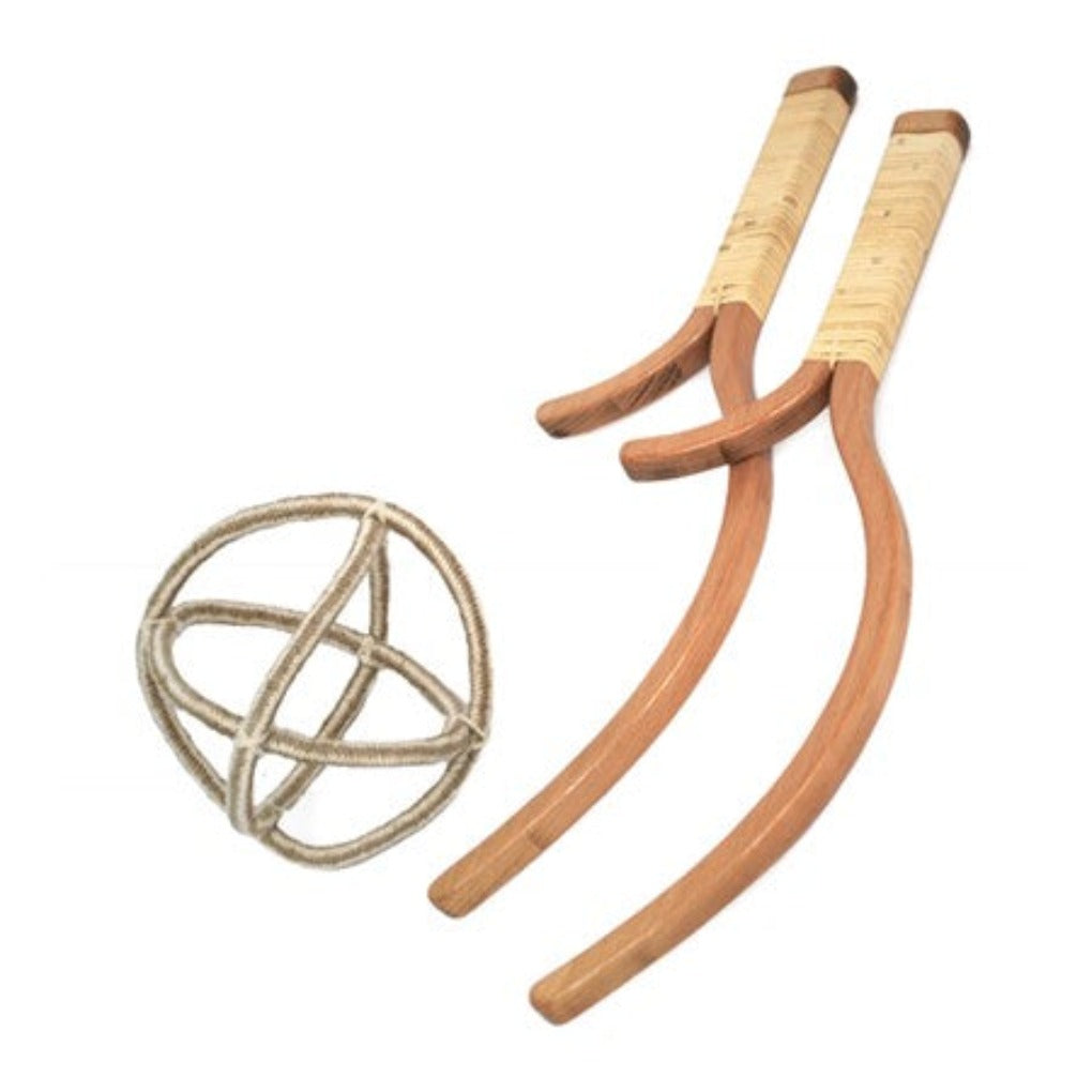 Jabbit Classic Jabbit Wooden Outdoor Throw and Catch