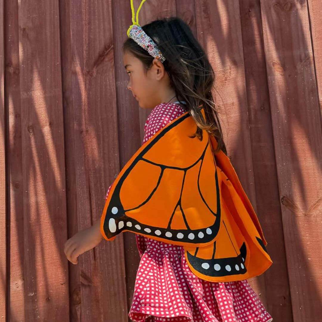 Jack Be Nimble Monarch Butterfly Wings- Costumes & Dress-Ups- Bella Luna Toys