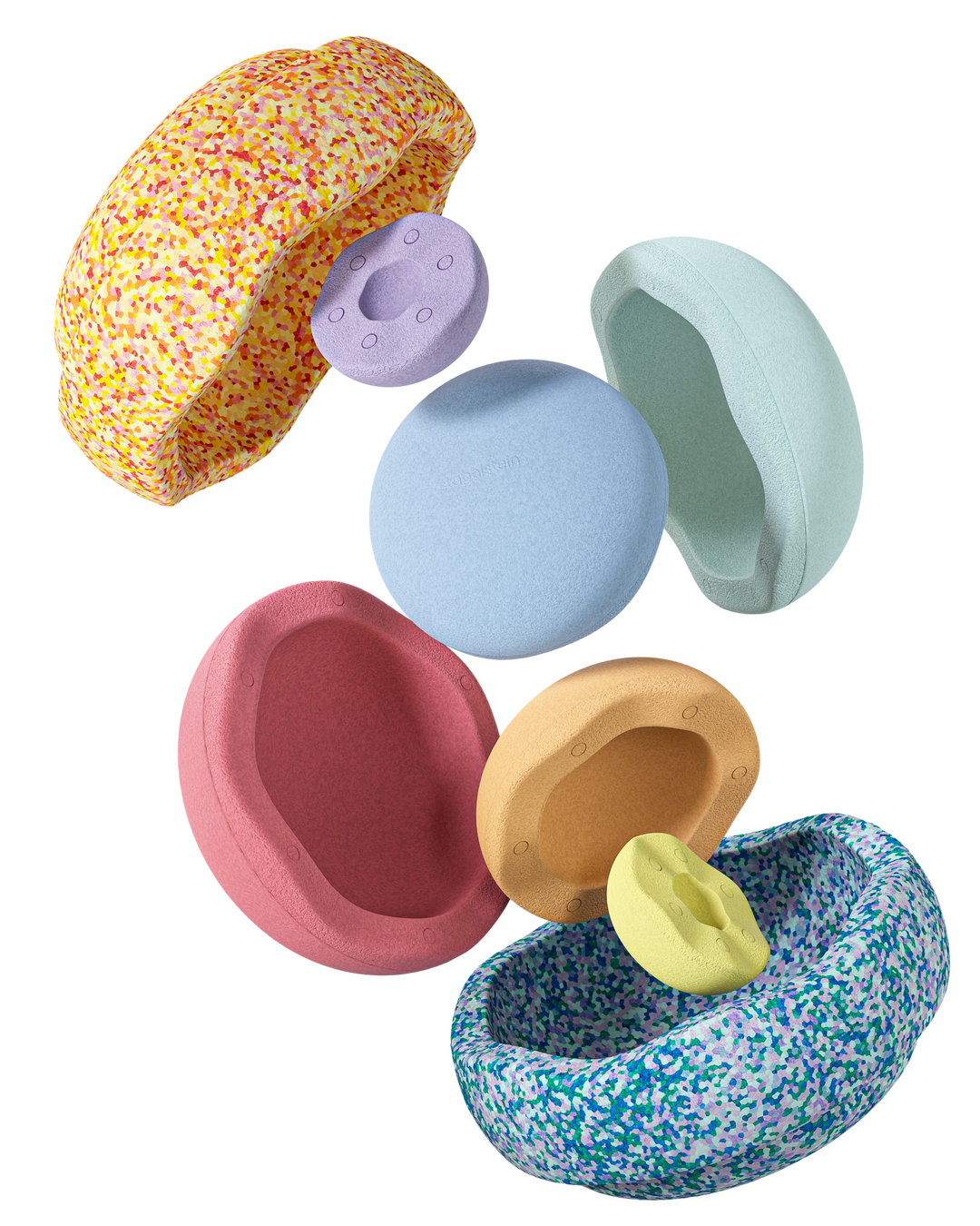Stapelstein® - Stapelstein® Inside Nesting and Stacking Set - 8 pieces - Bella Luna Toys