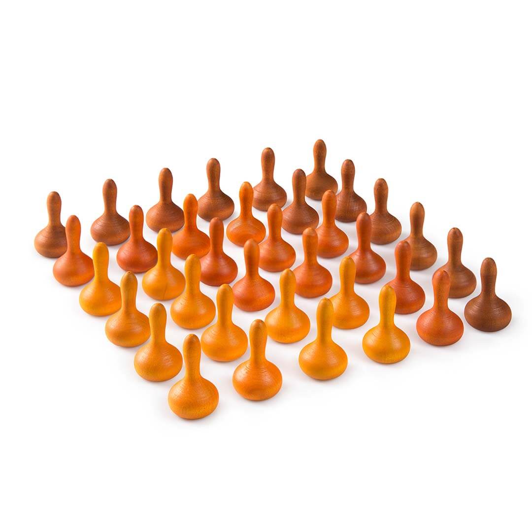 Grapat Mandala Pumpkins- Wooden Toys- Bella Luna Toys