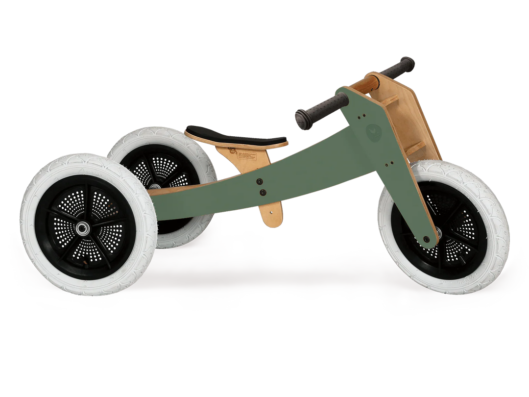 Wishbone - Wooden 3-in-1 Balance Bike / Trike - Bella Luna Toys