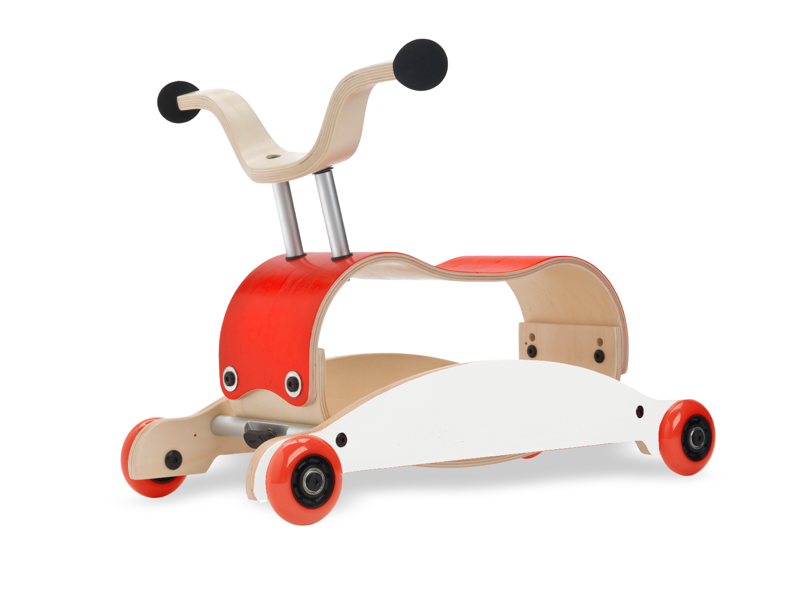 Mini Flip 2-in-1 Wooden Ride-On and Rocking Toy