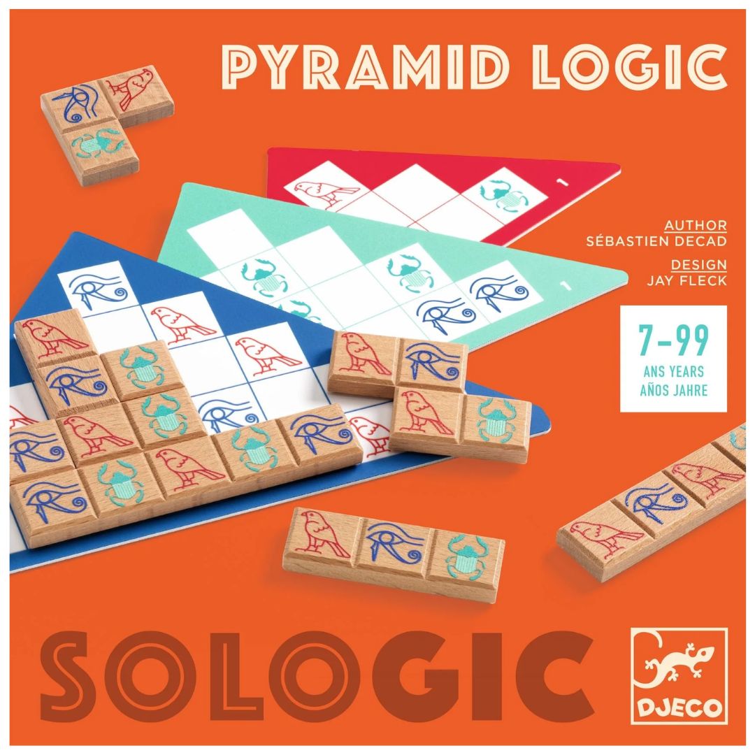 Djeco Pyramid Logic- Games- Bella Luna Toys