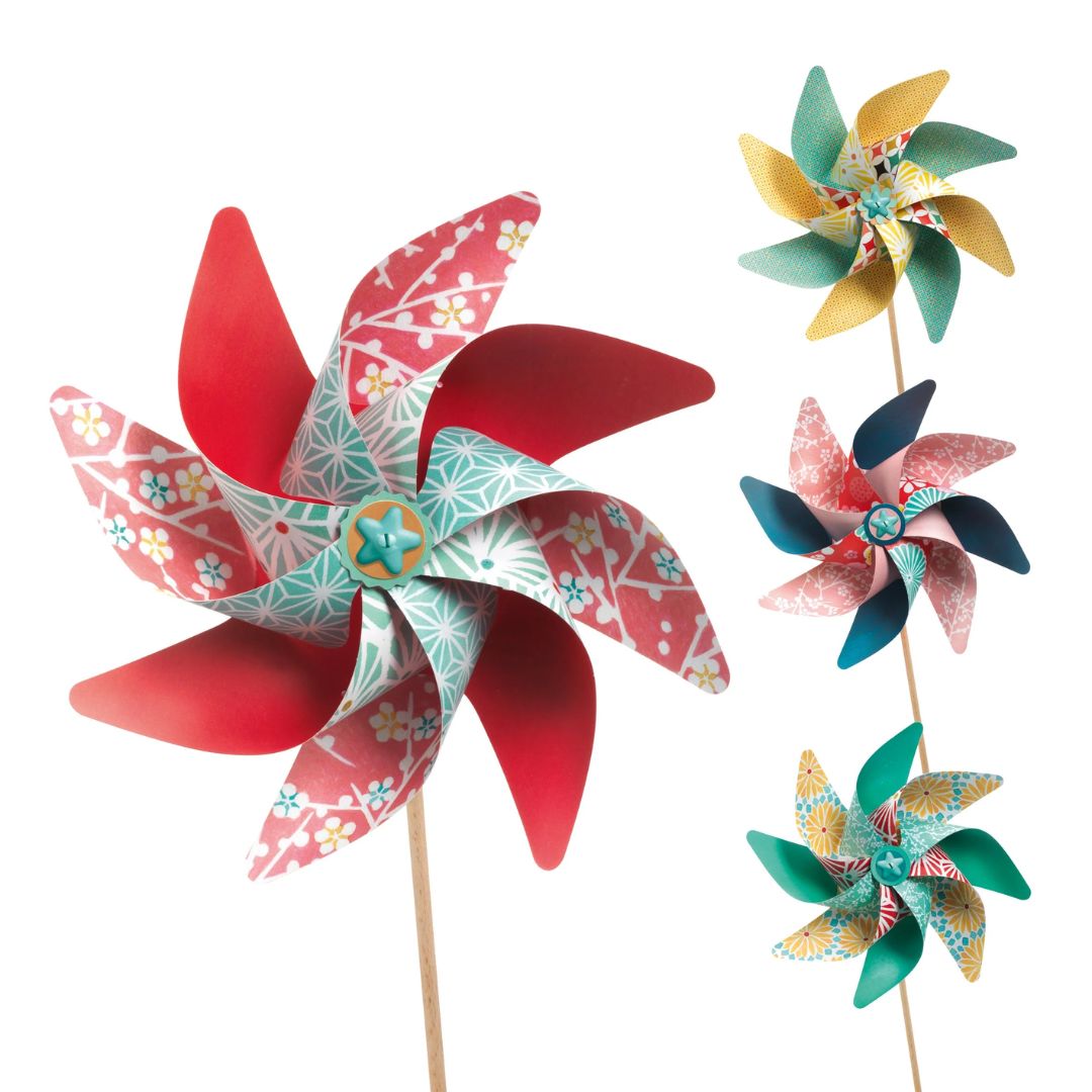 Pinwheel Supplies 12 Pack Pinwheels Set 6