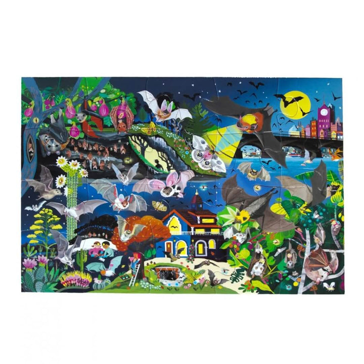 Cauldron of Bats 20 pc Puzzle by eeBoo