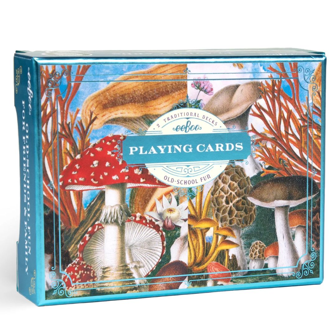 eeBoo Mushroom Playing Cards- Playing Cards- Bella Luna Toys