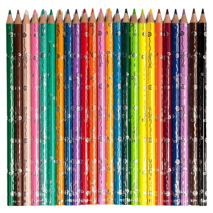 eeBoo Tidepool 24 Watercolor Pencils- Arts and Crafts- Bella Luna Toys