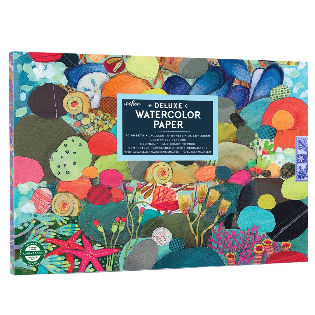 eeBoo Deluxe Watercolor Paper- Arts and Crafts- Bella Luna Toys