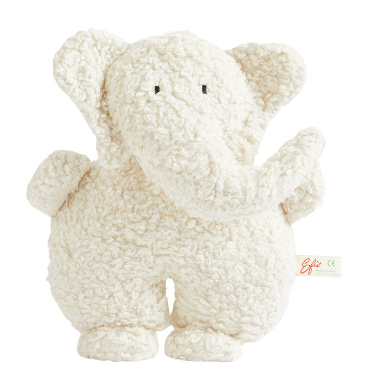 Effie-Flat Organic Stuffed Elephant | Soft Baby Toy | Bella Luna Toys