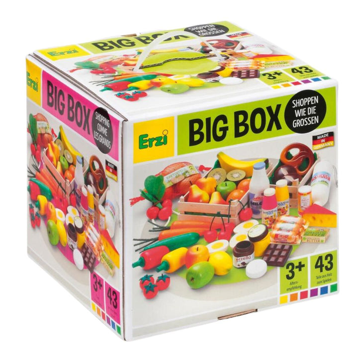 Wooden Play Food Set - Big Box - Erzi