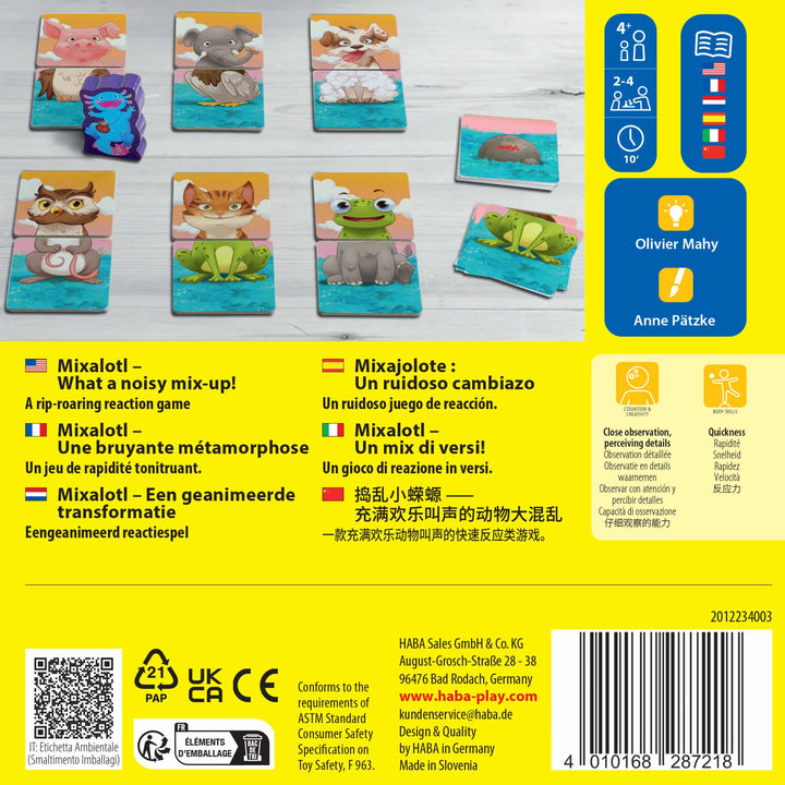 Mixalotl game back of box