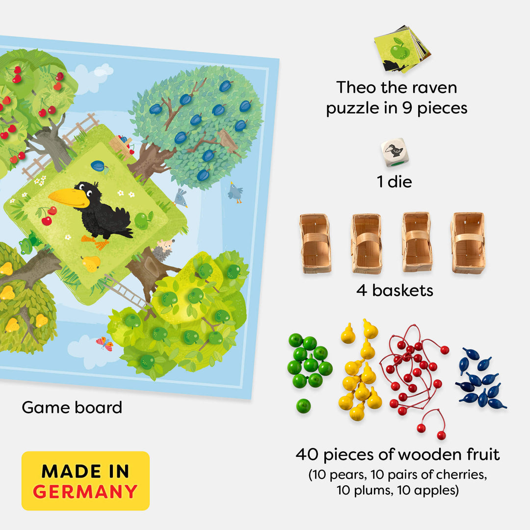 HABA 306083 - Juego Magnético El Frutal, Juego de Habilidad y motricidad Fina del clásico Juego 2 años HABA 306083 - Juego Magnético El Frutal, Juego de Habilidad y motricidad Fina del clásico Juego 2 años
