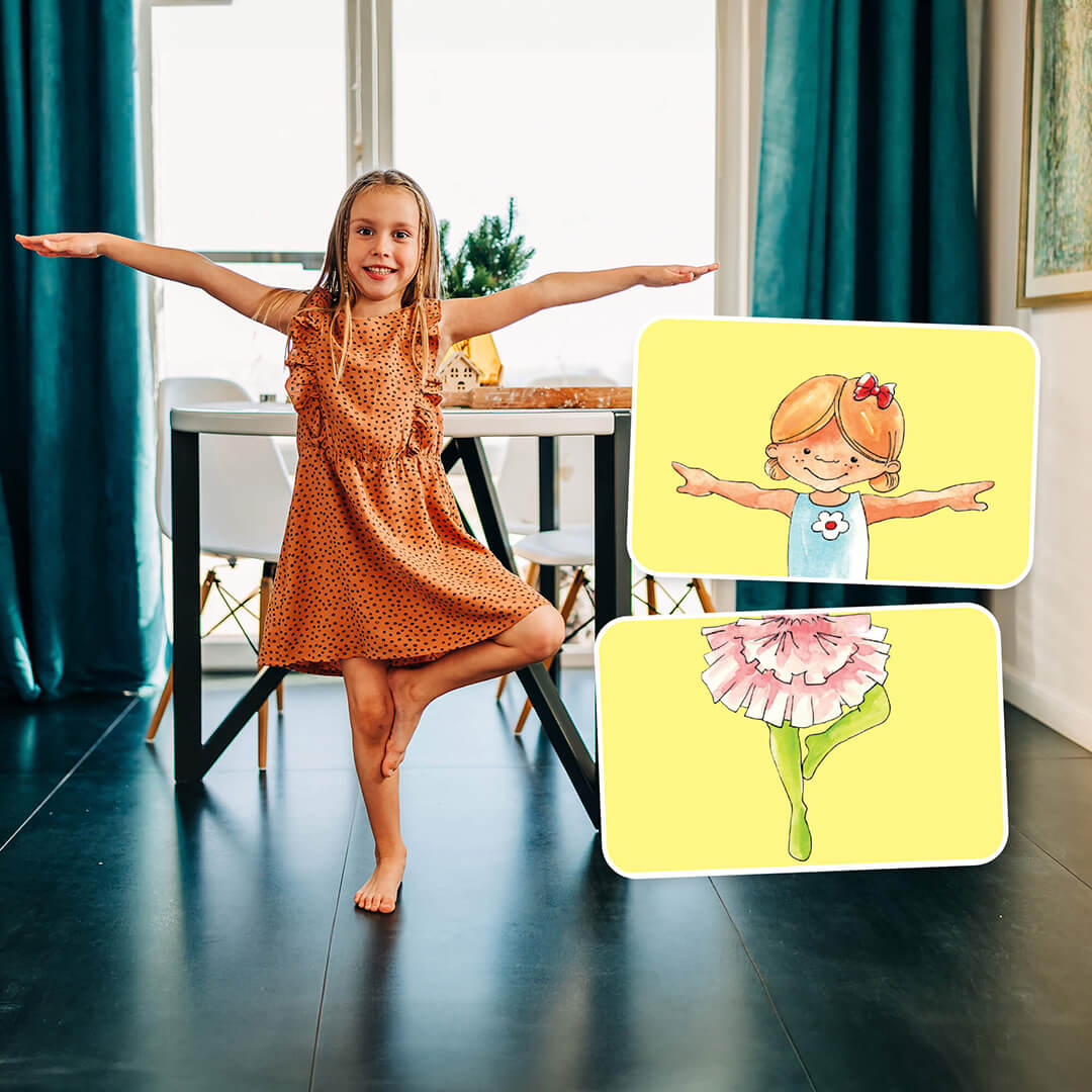 HABA Prima Ballerina Gioco Cooperativo Per Bambini 4+ – Sviluppa Motricità Ed Equilibrio