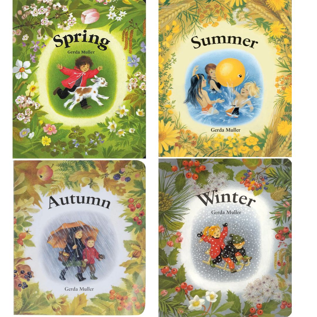 Four Seasonal Board Books by Gerda Muller