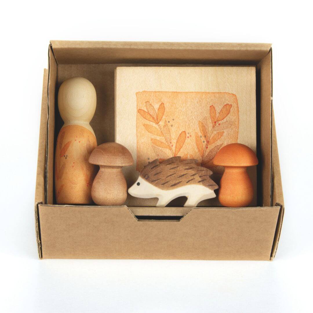 5 items in the Hello Autumn! box from Grapat x Ostheimer  Limited Edition Set – Bella Luna Toys.