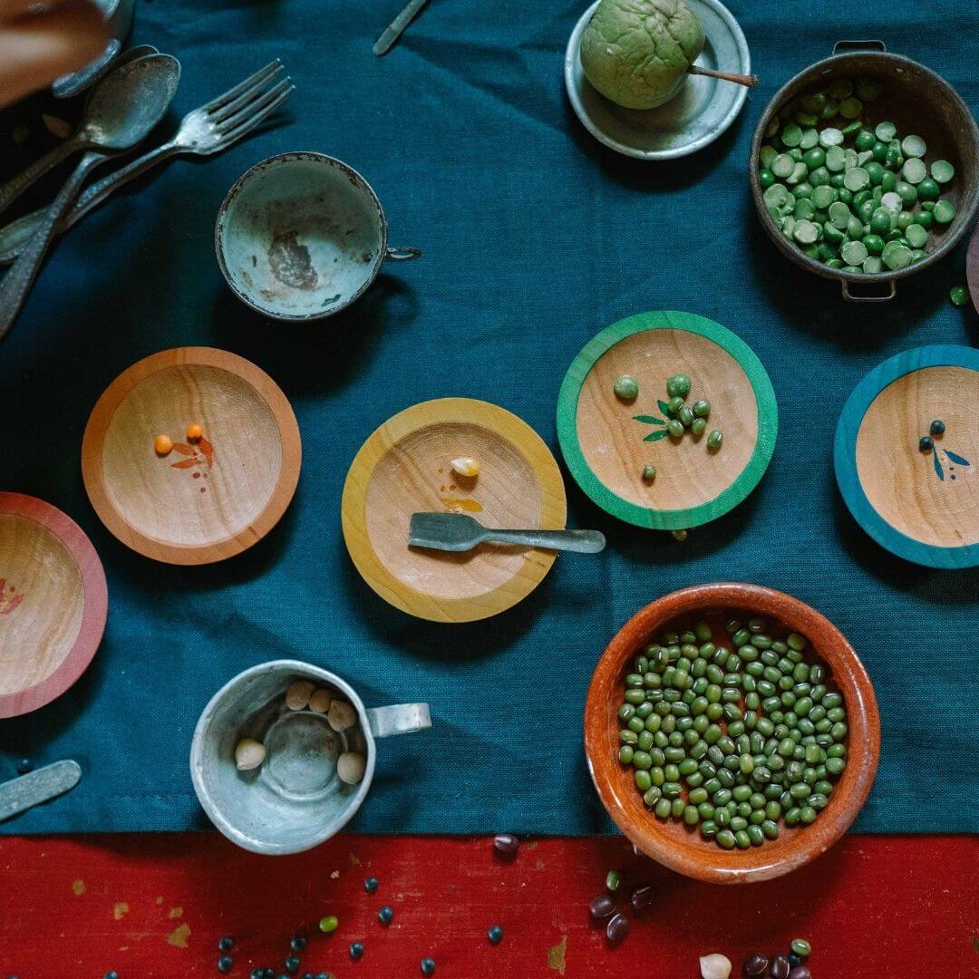 Grapat - Grapat Play Set Dishes - Bella Luna Toys