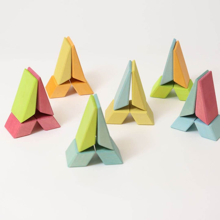 Grimm's Wooden Toys - Starry Night Dawn Wooden Puzzle - Bella Luna Toys exclusive