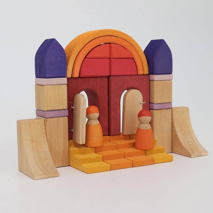 Grimm's Wooden Building World Desert Sand palace