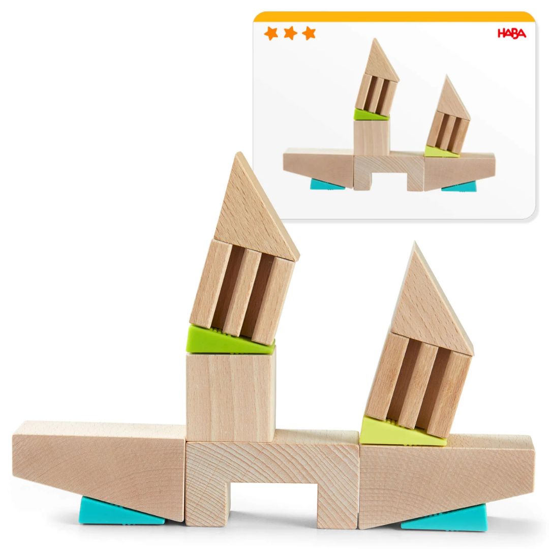 Haba Blocks HABA Crooked Tower Wooden Blocks