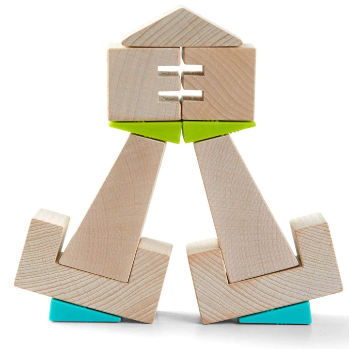 HABA Crooked Tower Wooden Blocks- Bella Luna Toys