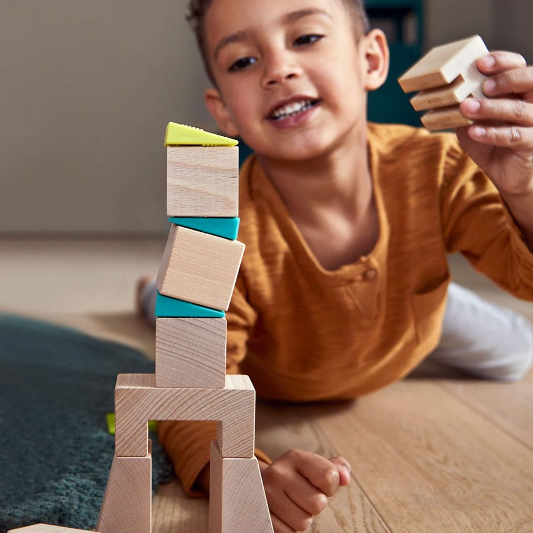 HABA Crooked Tower Wooden Blocks