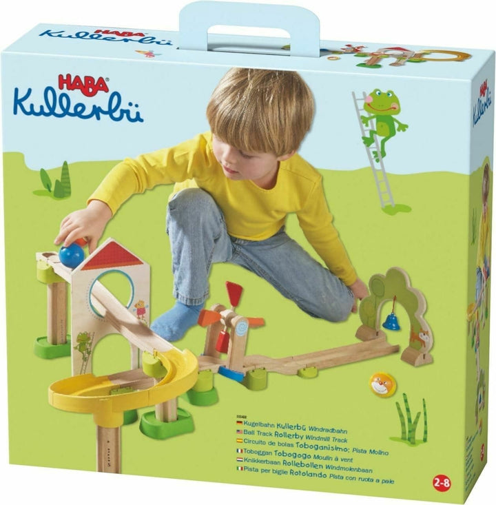 Kullerbu Windmill 25 Piece Starter Track Set - HABA USA