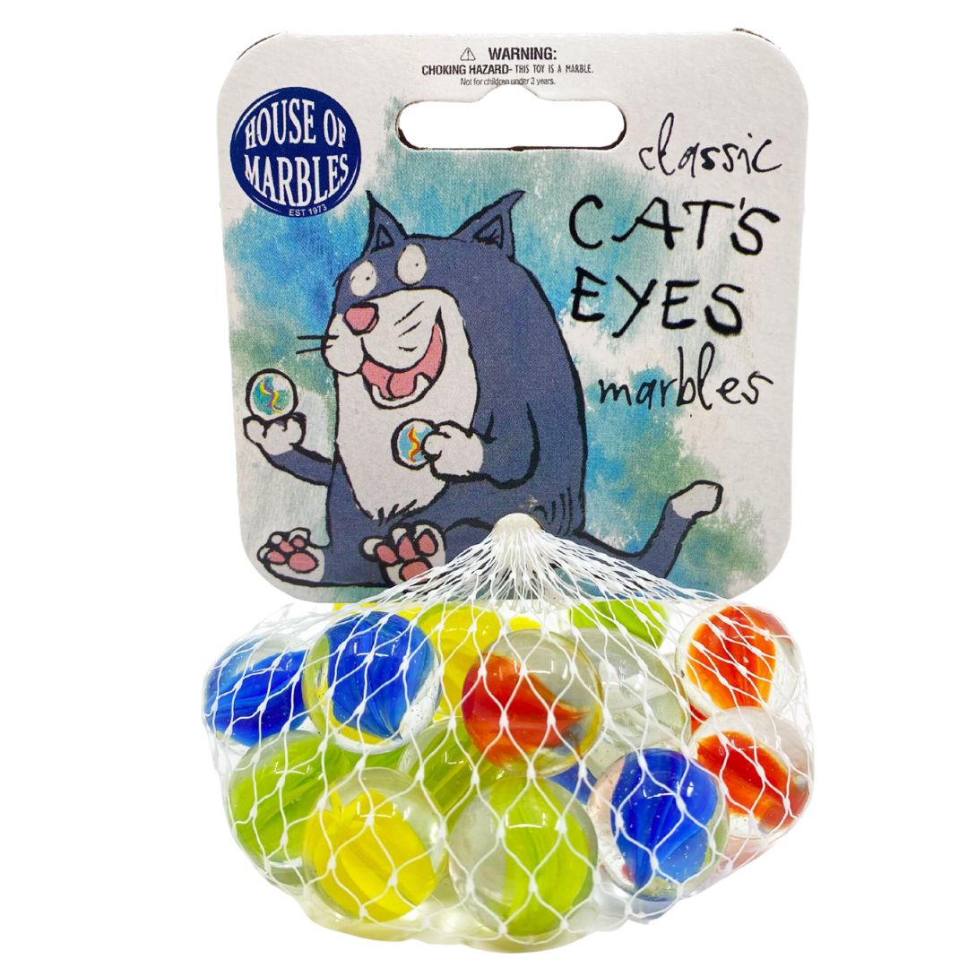 House Of Marbles Cat's Eyes- Classic Marbles- Bella Luna Toys 