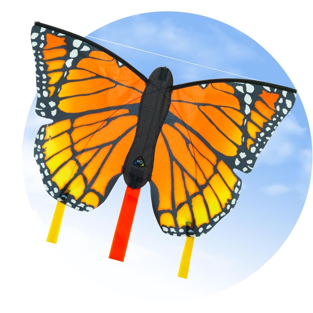 HQ Kites Monarch Butterfly Kite- Outdoor Toys- Bella Luna Toys