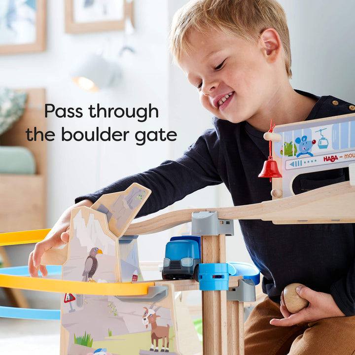 Pass through the boulder gate