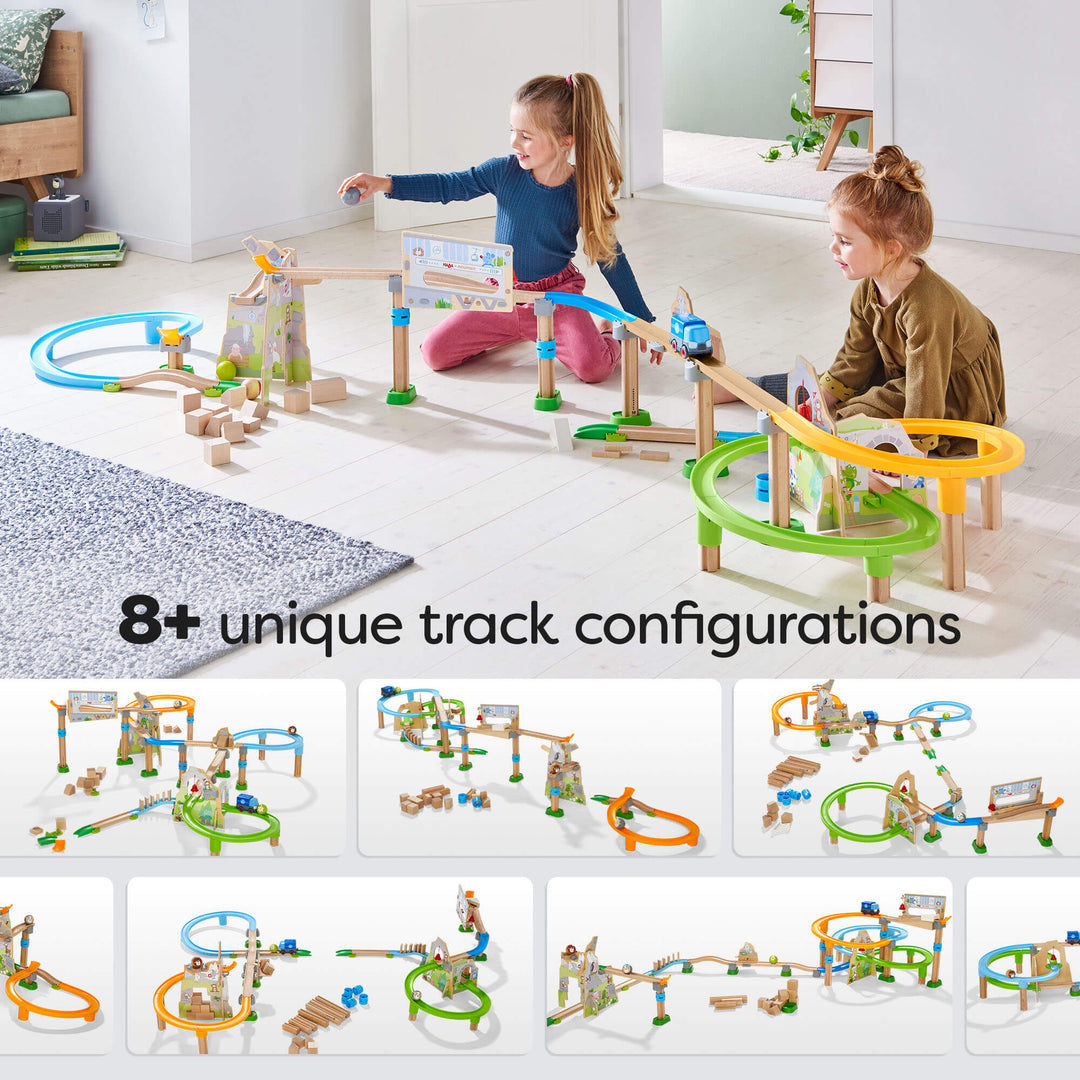 8+ unique track configurations!