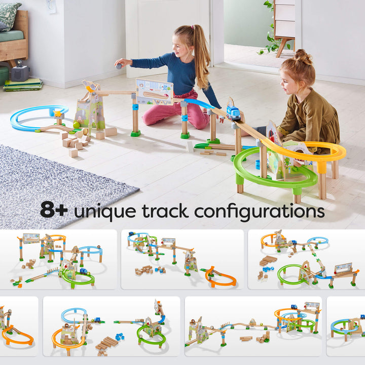 8+ unique track configurations!