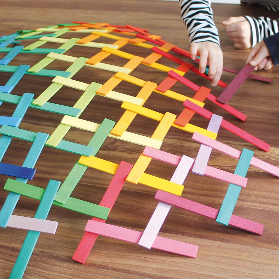 Leonardo Building Sticks - Da Vinci's Bridge