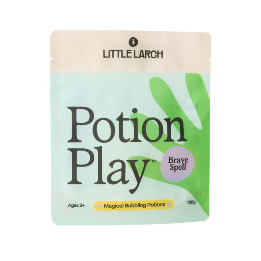 Brave spell Little Larch Potion Play pouche for mindful, sensory water play