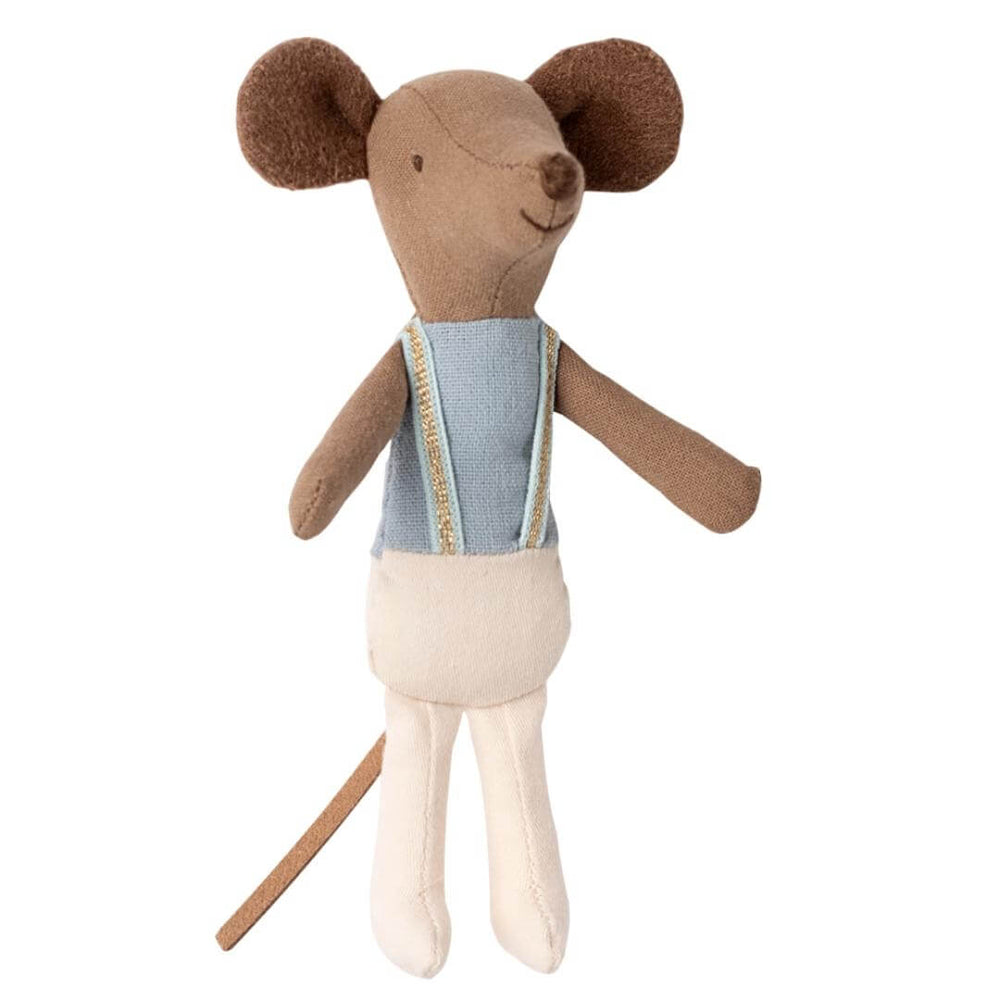 Maileg Ballet Dancer Big Brother Mouse against a white background – Bella Luna Toys