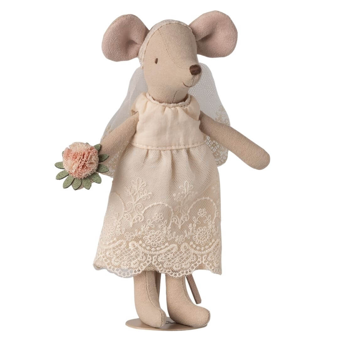 Maileg bride in wedding attire - Bella Luna Toys