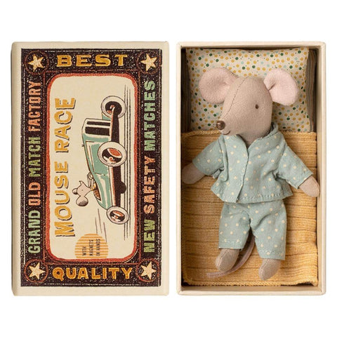 Little Brother Mouse in a Matchbox