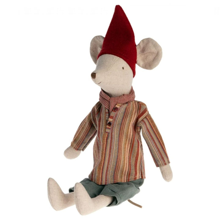 Maileg Christmas Mouse Boy- Stuffed Animals-Bella Luna Toys