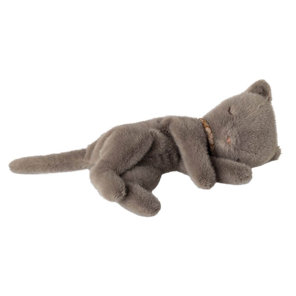 Maileg メイレグ ネコ ぬいぐるみ グレー maileg-plush-sleeping-kitten-