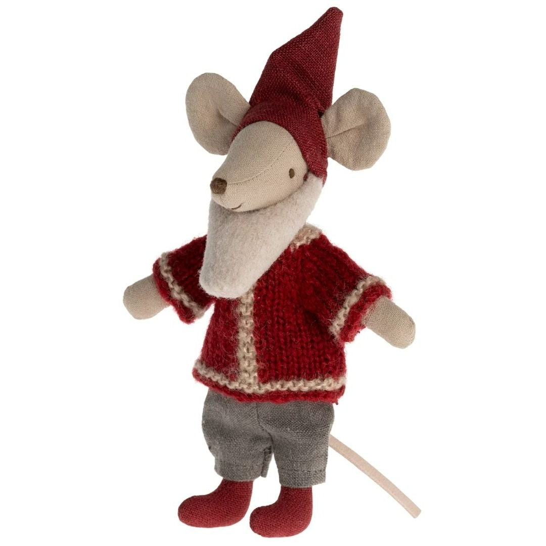 Maileg Santa Mouse- Stuffed Animals- Bella Luna Toys