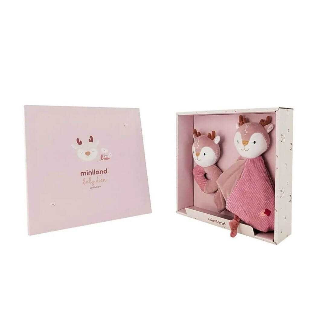 Miniland - Miniland Baby Deer Collection gift pack - Bella Luna Toys