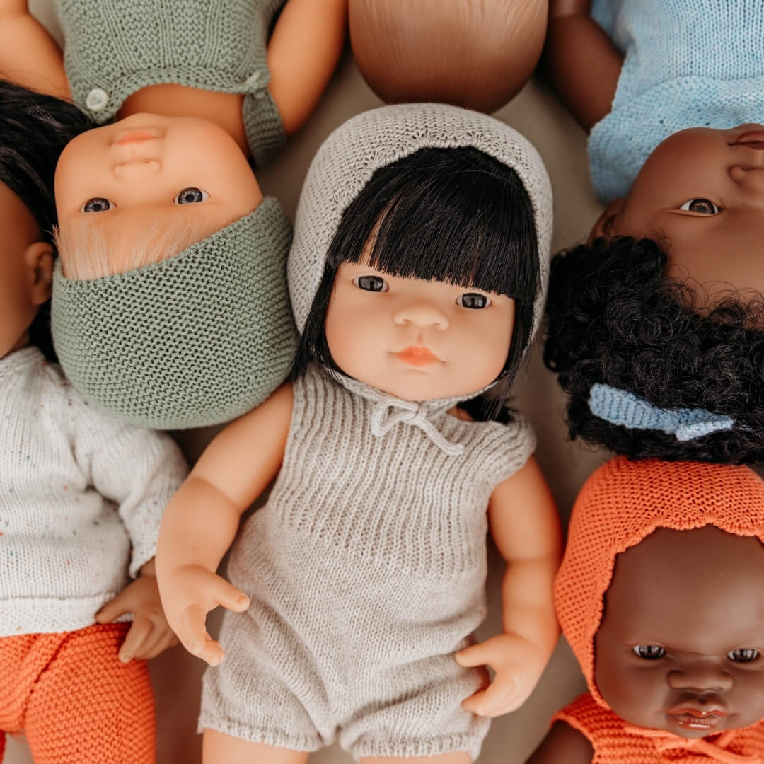 Miniland - Realistic Montessori Doll - Girl - Bella Luna Toys