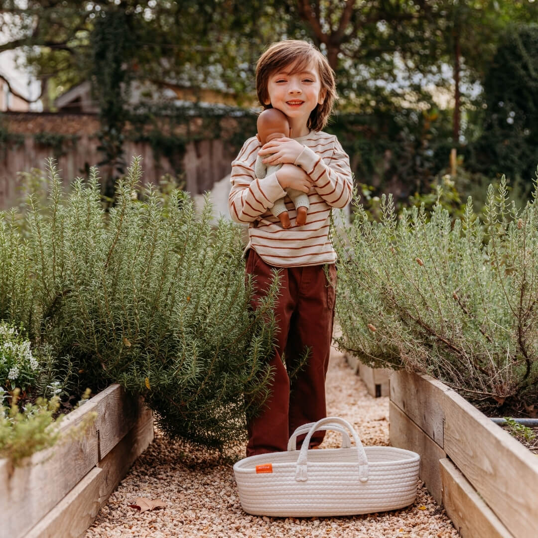 Miniland - Realistic Montessori Baby Doll - Boy - Bella Luna Toys