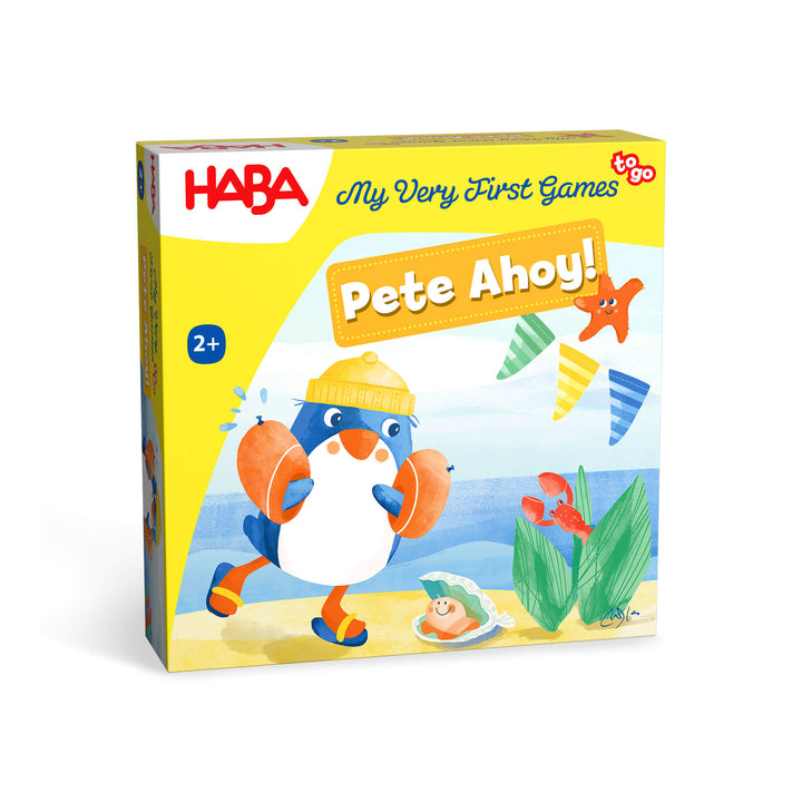 HABA Pete Ahoy! children's game box on a white background