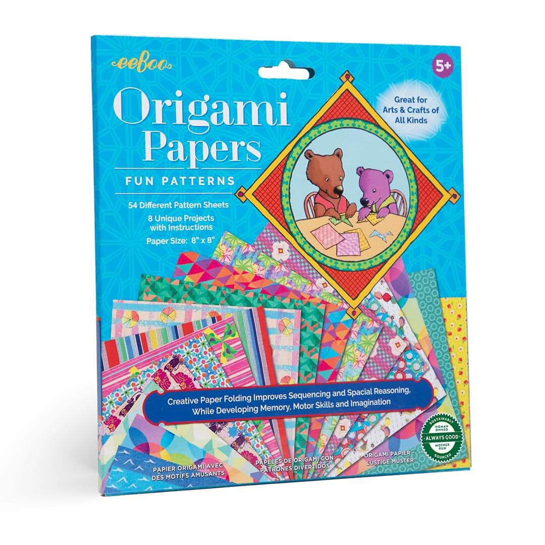Origami Paper With Patterns Fun Patterns Origami Papers